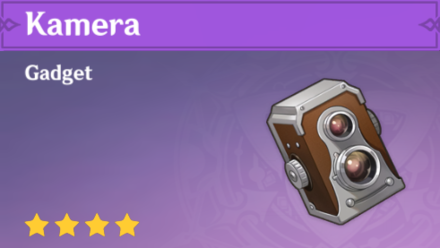 Genshin - Snapshots World Quest - Kamera Gadget
