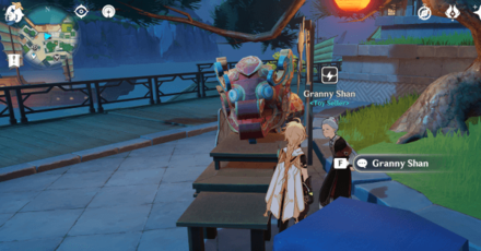 Genshin - Snapshots World Quest - Deliver the Photos to Granny Shan