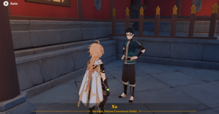 Genshin - Snapshots World Quest - Report Back to Xu