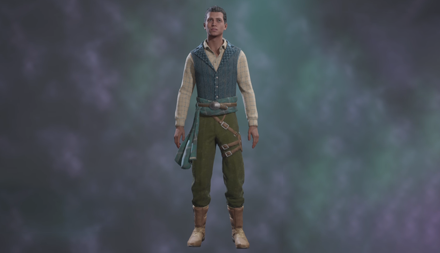 Crossed Wands Champion Garb