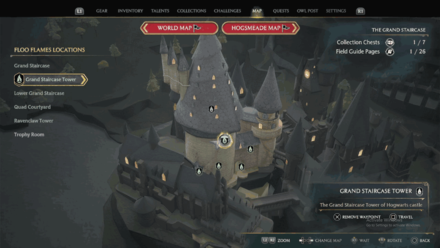 Grand Staircase Tower map