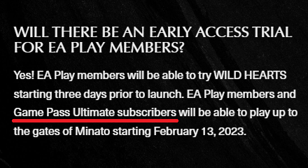 Wild Hearts - Get an Xbox Game Pass Ultimate Subscription