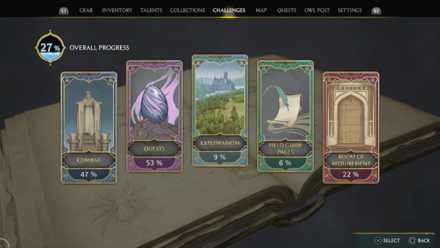Hogwarts Legacy - Complete All Challenges