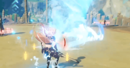 Genshin - Break the Sword Cemetery Seal - Anemo Traveler