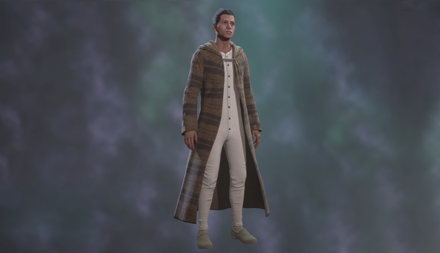 Hickory Striped Cloak