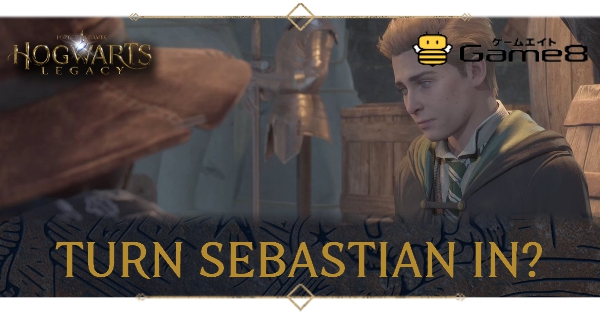 Should You Turn in Sebastian in Hogwarts Legacy?