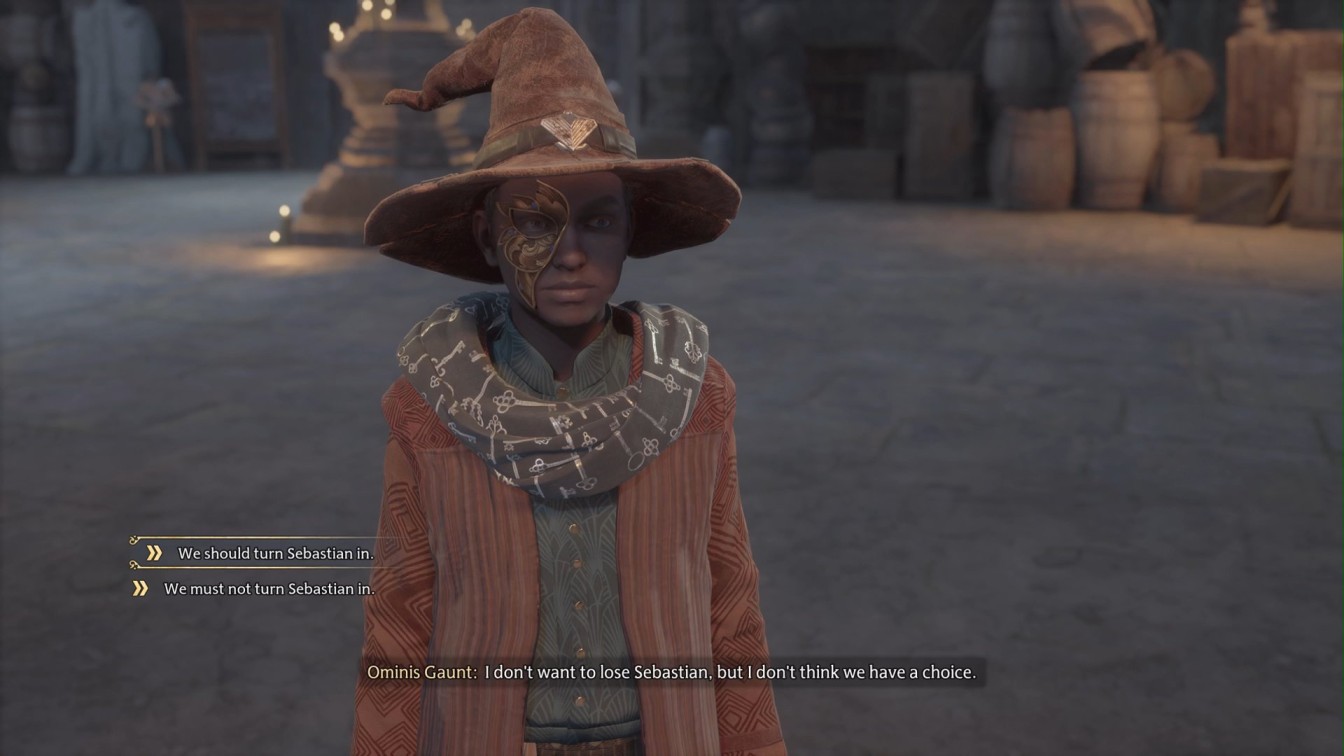 Hogwarts Legacy Sebastian Choice