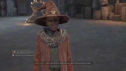 Hogwarts Legacy Sebastian Choice