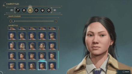 Hogwarts Legacy - Cho Chang Hairstyle