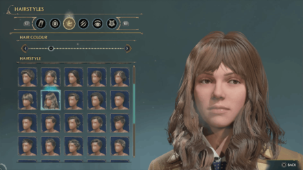Hogwarts Legacy - Hermione Granger Hairstyles