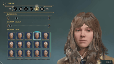 Hogwarts Legacy - Hermione Granger Eyebrows