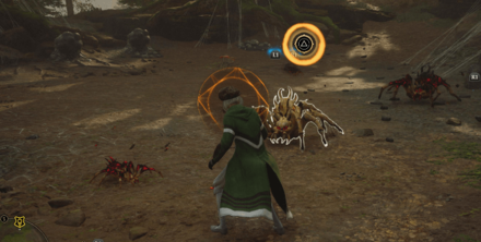 Spiderfang World View- Hogwarts Legacy