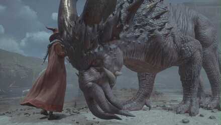 Hogwarts Legacy Graphorn Kneel