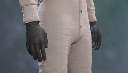 Black Leather Gloves