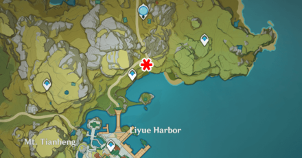 Genshin - A Path Through the Storm Quest Location