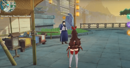 Genshin - Moonfinger Walkthrough - Buy Noctilucous Jade