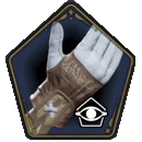 Ornate Two-Tone Gloves