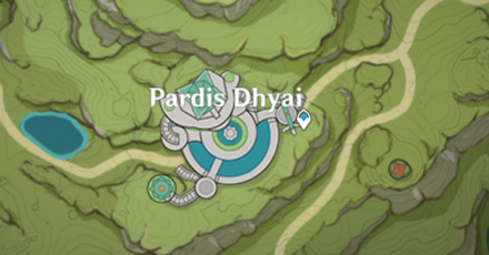 Genshin - Akademiya - Pardis Dhyai Location in Sumeru City