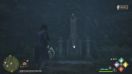 Hogwarts Legacy - Dark Arts Battle Arena Location