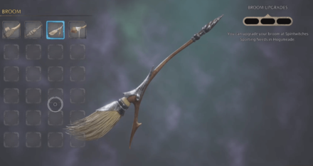 Hogwarts Legacy - Silver Arrow Broom for Aesthetics