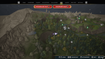 North Ford Bog Treasure Vault 5 Map Location