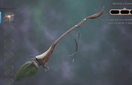 Hogwarts Legacy - Sky Scythe Broom for Decorative Look