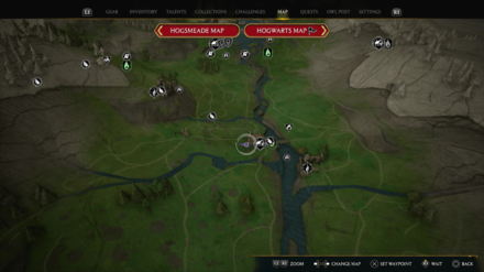 Hogwarts Legacy - Keenbridge Demiguise Statue Map Location