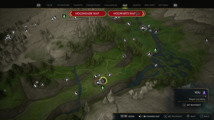 Hogwarts Legacy - Irondale Demiguise Statue Map Location