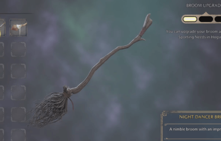 Hogwarts Legacy - Antique Family Broom for the Classic Witch