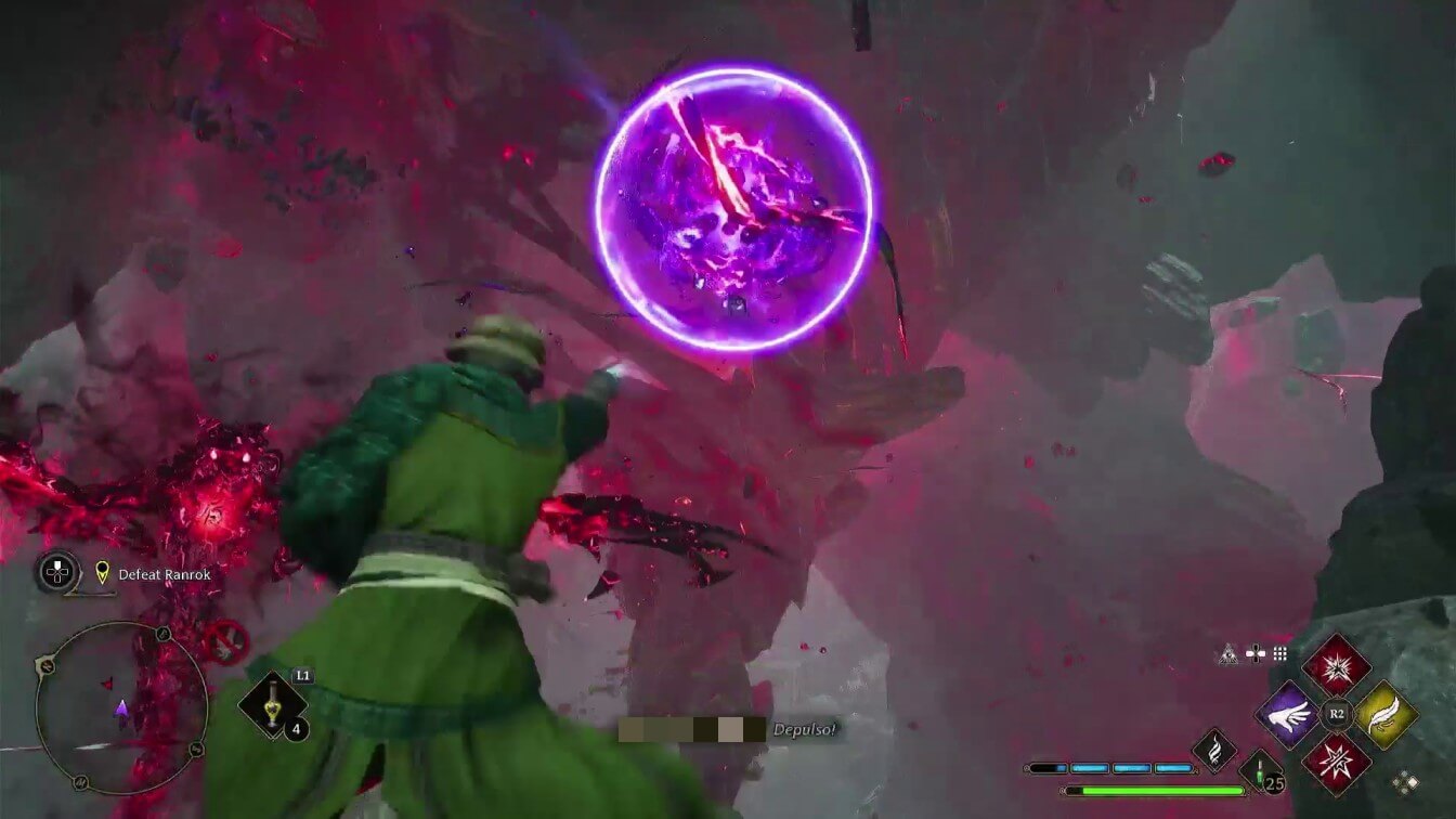 Hogwarts Legacy Beat Ranrok Dragon