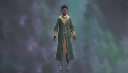 Elegant Emerald Robe