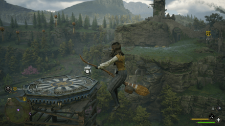 Hogwarts Legacy - Landing Platform 1 World View