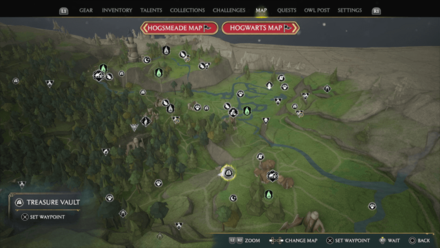 Hogsmeade Valley Treasure Vault 2 Map Location