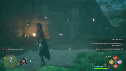 Forbidden Forest Treasure Vault 4 World Location