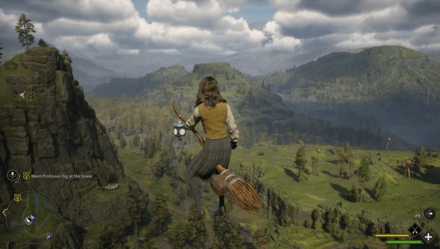 Hogwarts Legacy - Landing Platform Fly High