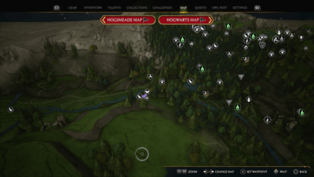 North Hogwarts Treasure Vault 2 Map Location