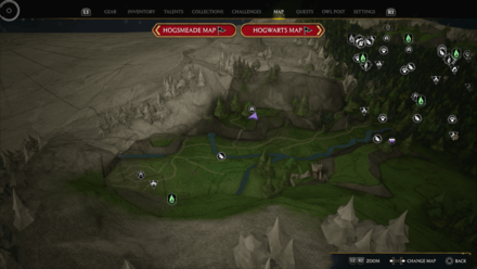 North Hogwarts Treasure Vault 1 Map Location