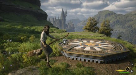 Hogwarts Legacy - Landing Platform 7 World View