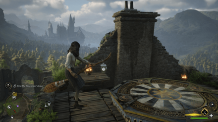 Hogwarts Legacy - Landing Platform 8 World View