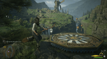 Hogwarts Legacy - Landing Platform 12 World View