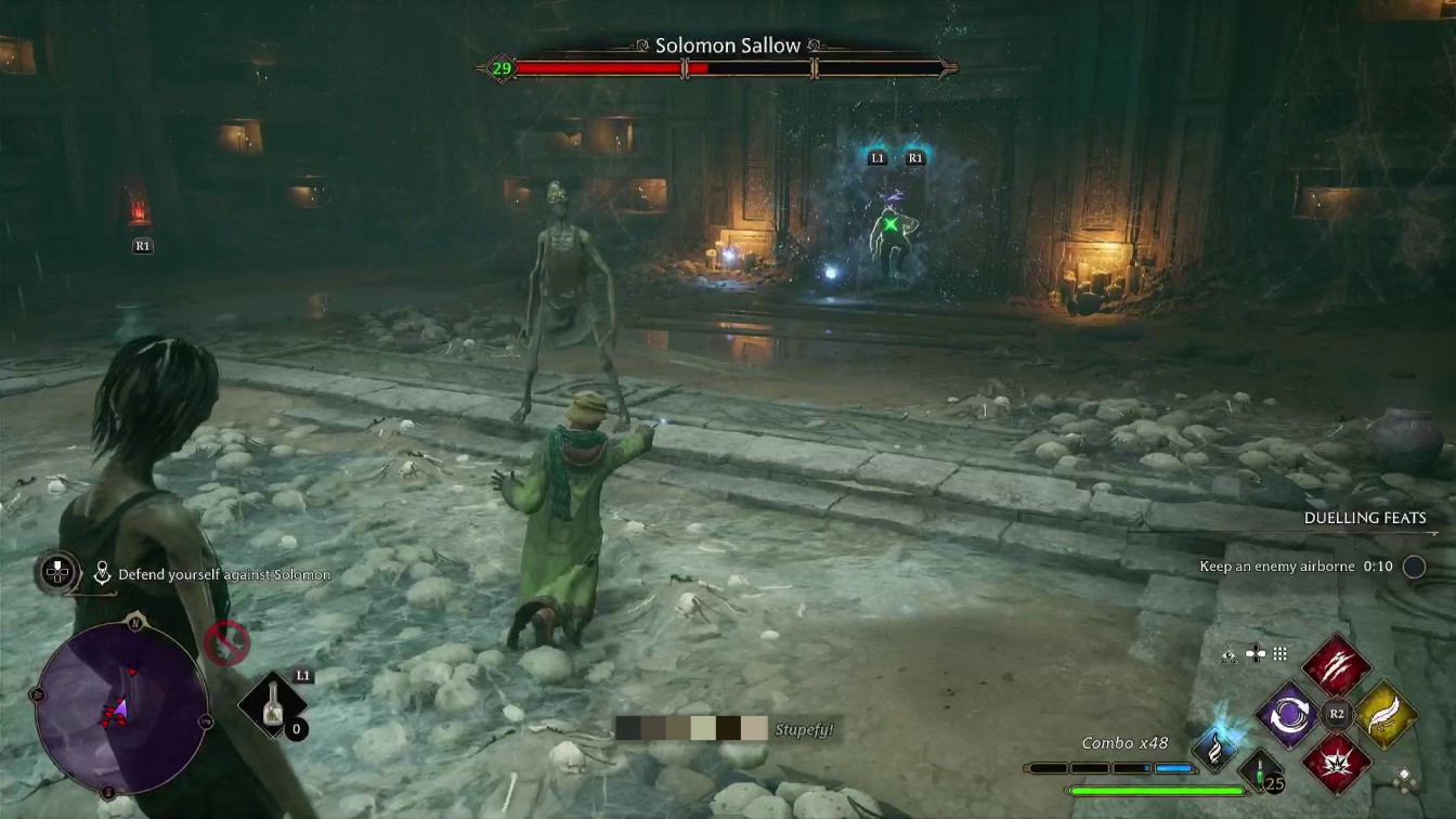 Hogwarts Legacy Beat Solomon Sallow