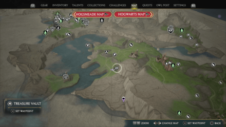 Clagmar Coast Treasure Vault 4 Map Location