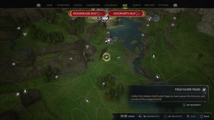 Hebridead Black Scale Map View