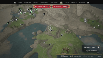 Clagmar Coast Treasure Vault 9 Map Location