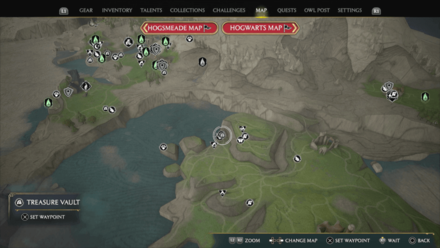 Clagmar Coast Treasure Vault 10 Map Location