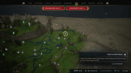 Antique Horn Map View