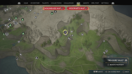 Cragcroftshire Treasure Vault 1 Map Location