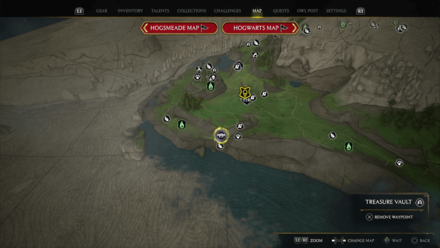 Feldcroft Region Treasure Vault 3 Map Location