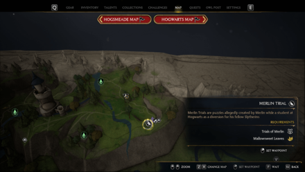 Hogwarts Legacy - Merlin Trial - East of San Bakar