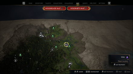 Hogwarts Legacy - Merlin Trial - Northwest of East North Ford Bog